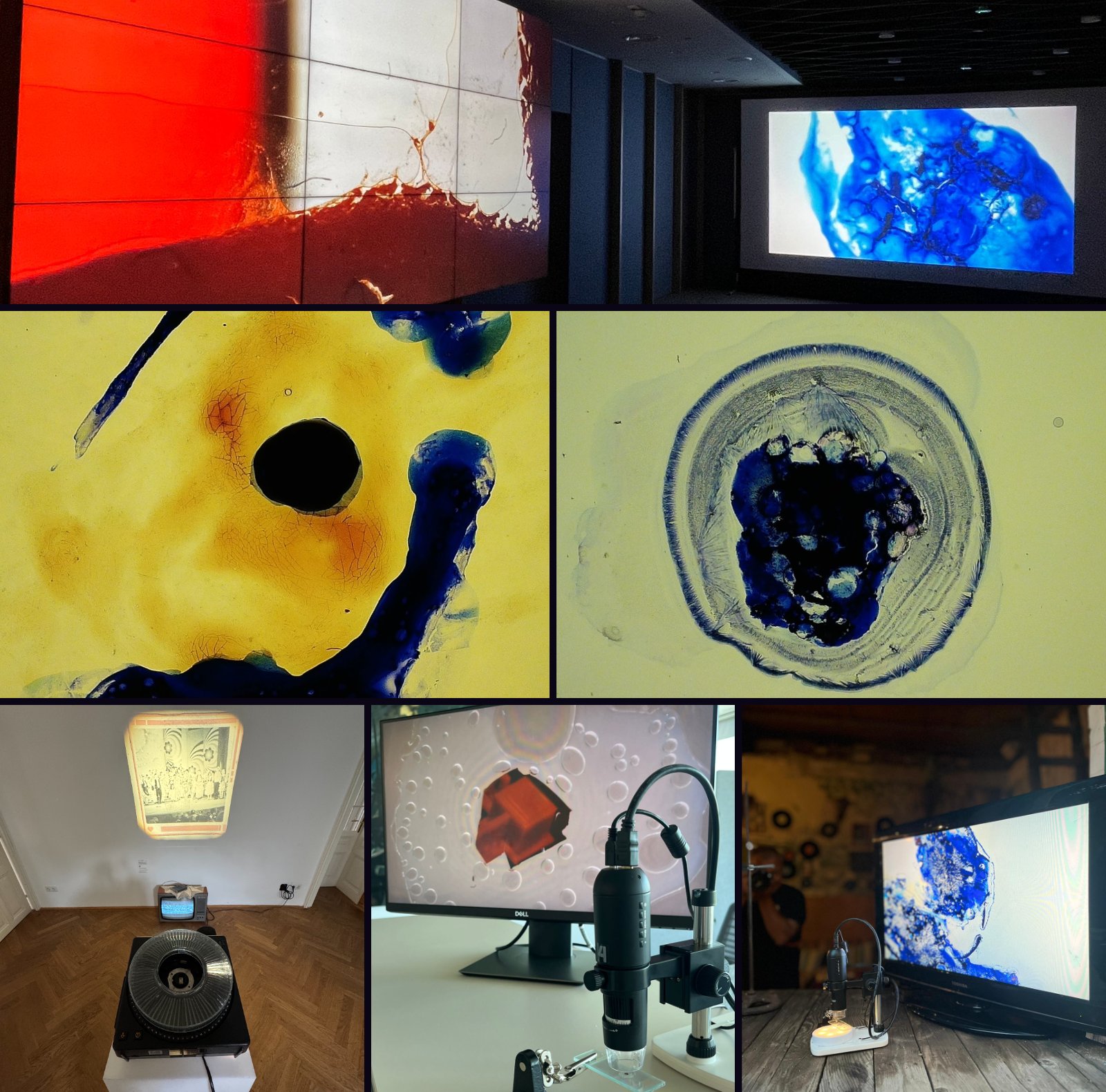 Electric Brother — Micro Spectru, lamele de microscop și instalație